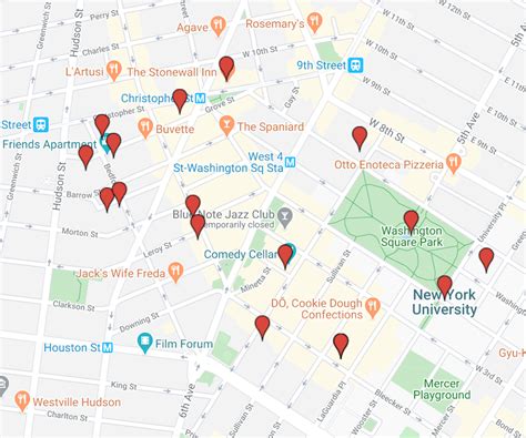 west village maps